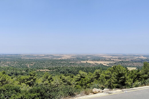 מיער חרובית לתל-משואה עם הונדה CR-V